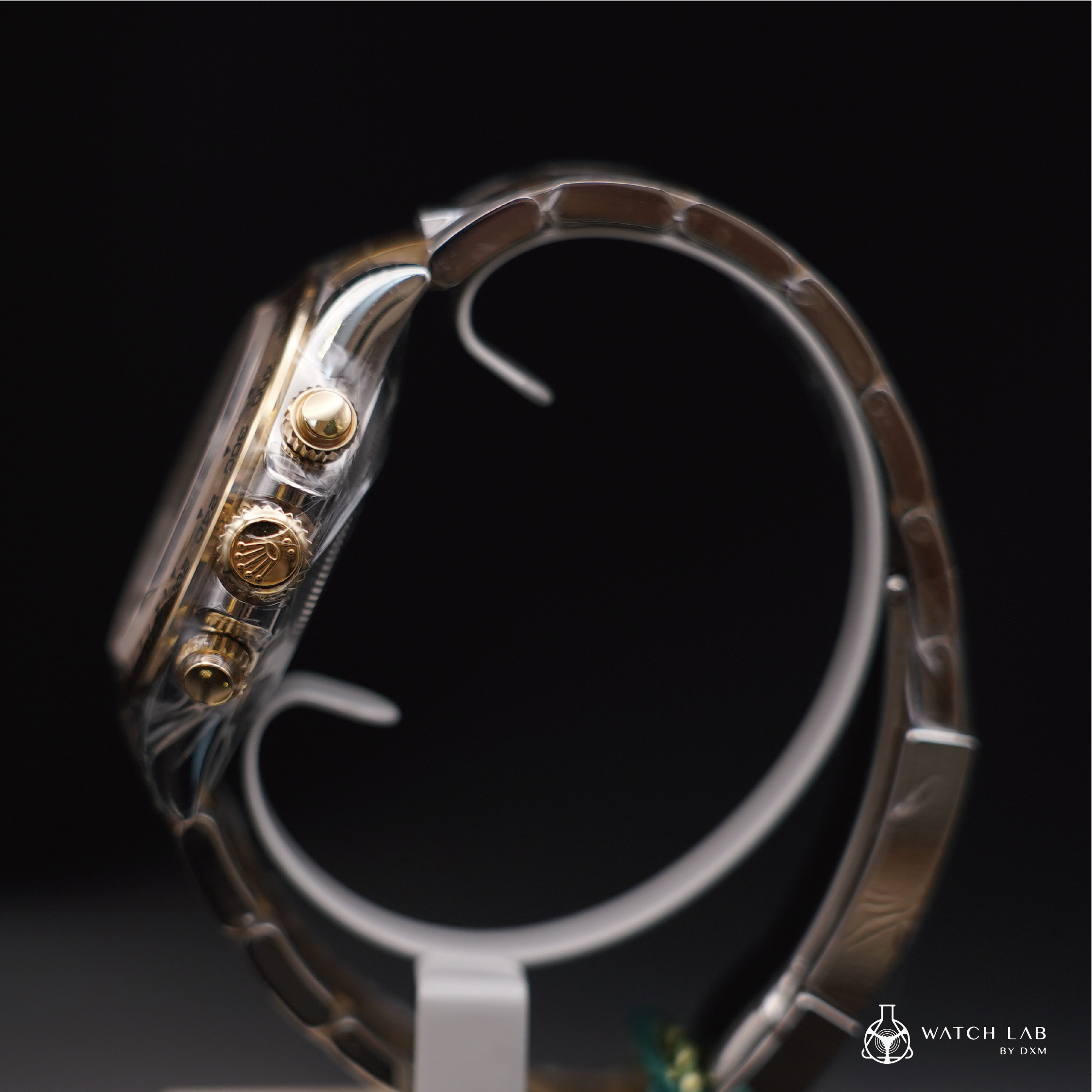 【 大西門鐘錶 】勞力士 116503 白面 半金迪通拿