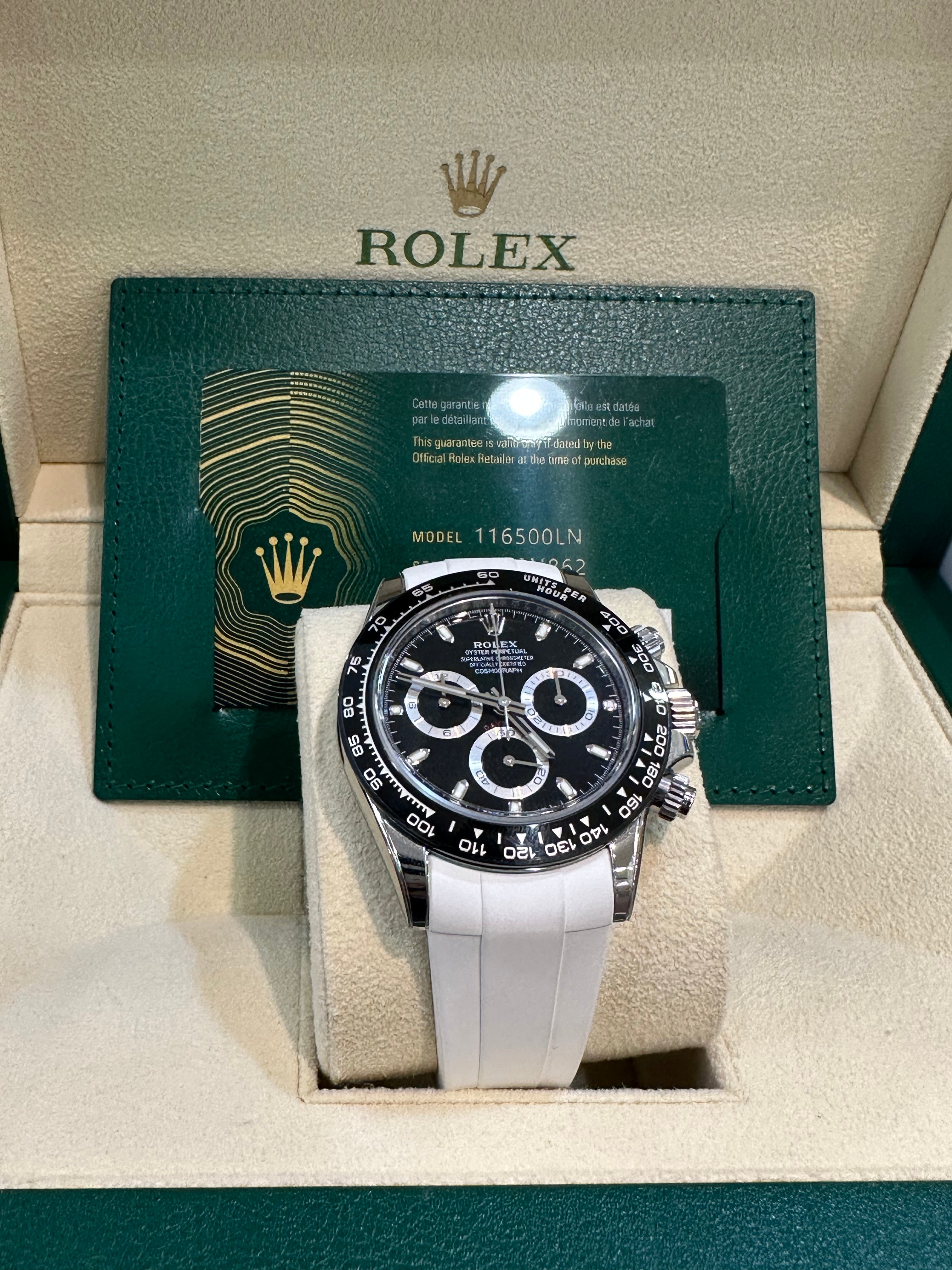 (售出二手)Rolex 勞力士 /   迪通拿 Daytona 116500LN 黑色