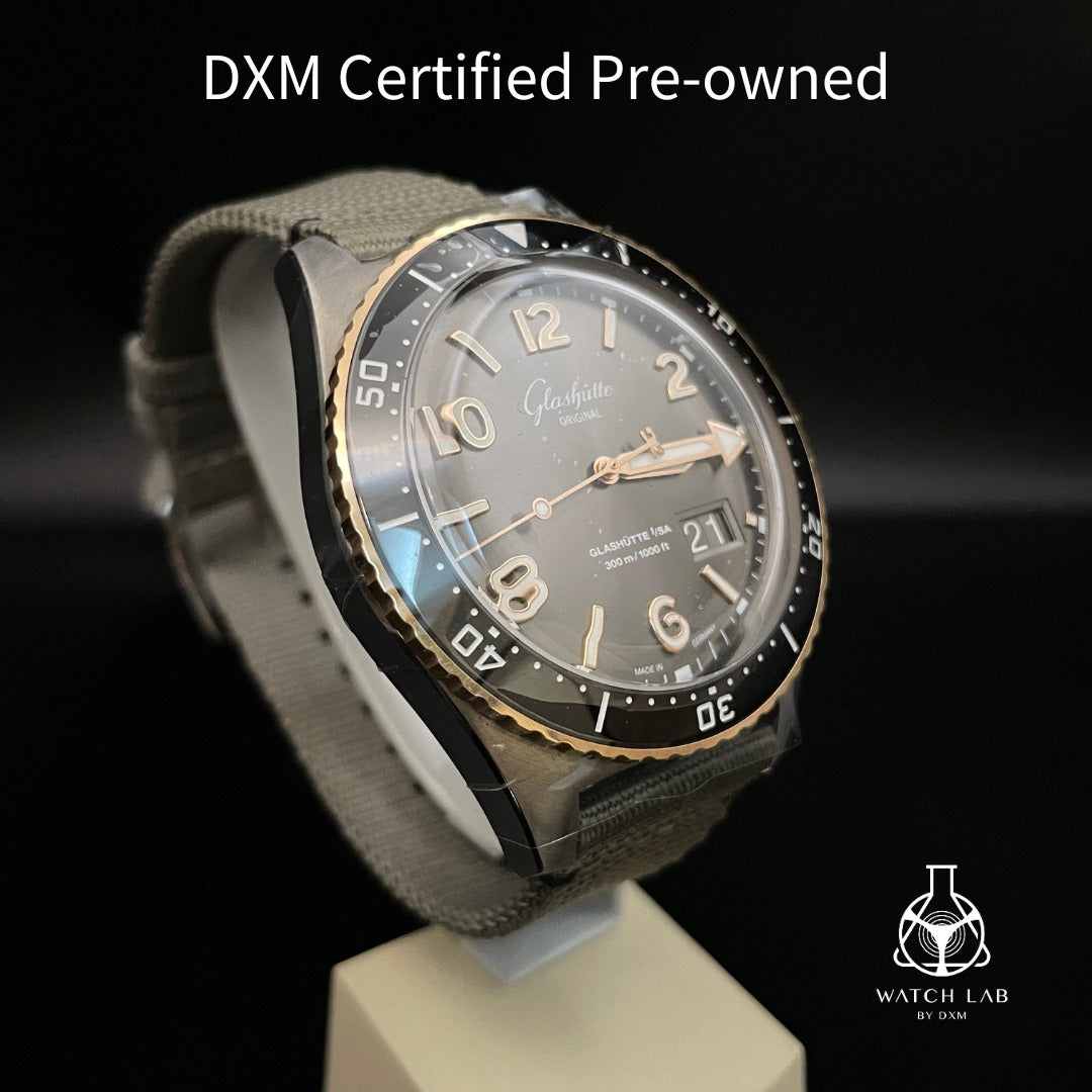 (已售)Glashütte Original 格拉蘇蒂 | SeaQ 潛水錶 1-36-13-04-91-34  2021  近全新 全套