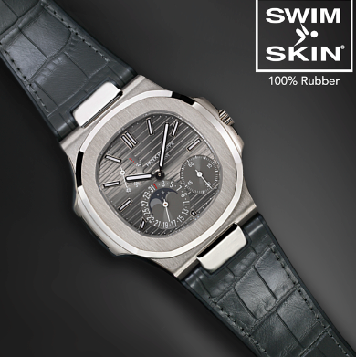 RUBBER B錶帶 | Patek Philippe 百達翡麗 Nautilus 皮帶款金鷹系列 專用