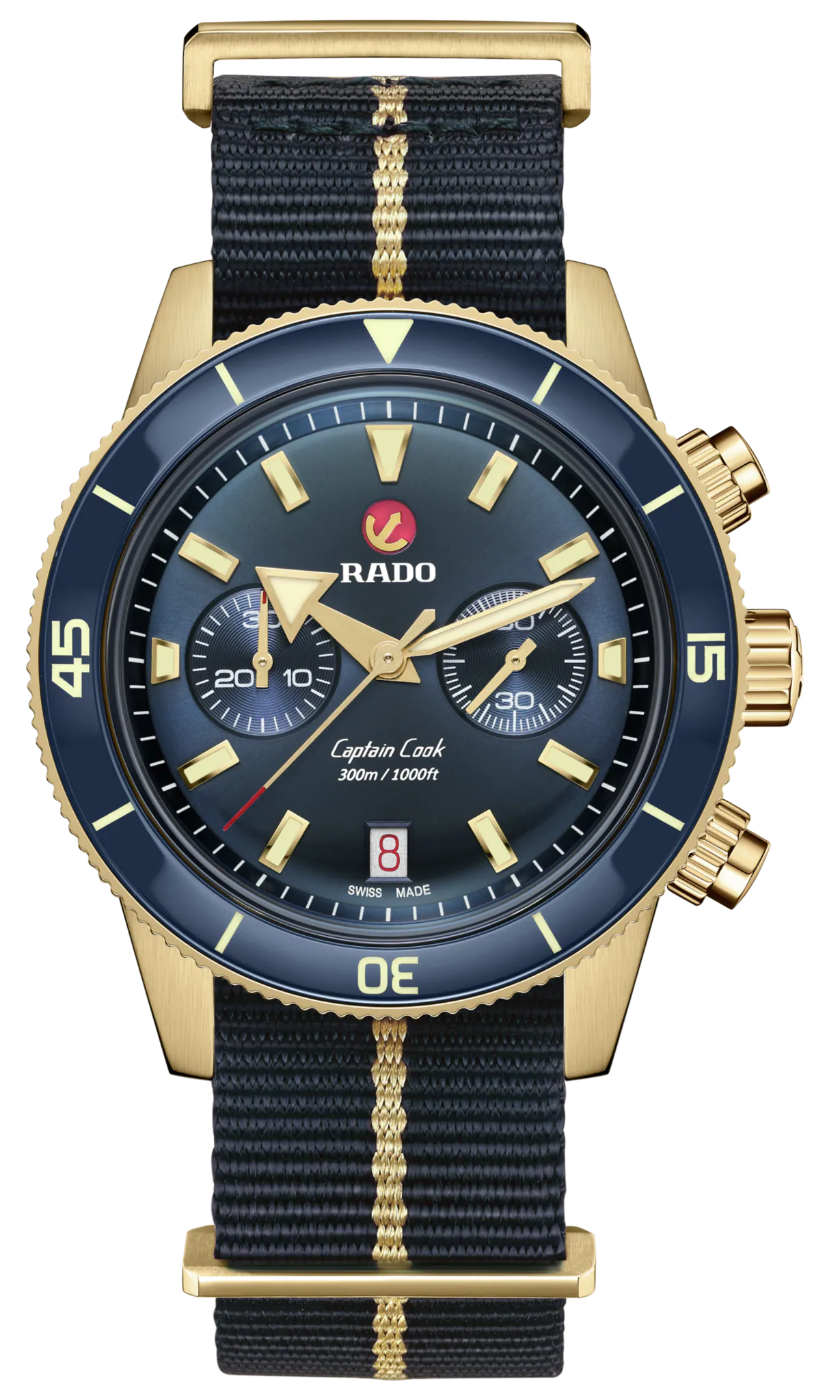 Rado 瑞士雷達錶 | Capital Cook 復刻計時潛水錶 共三款