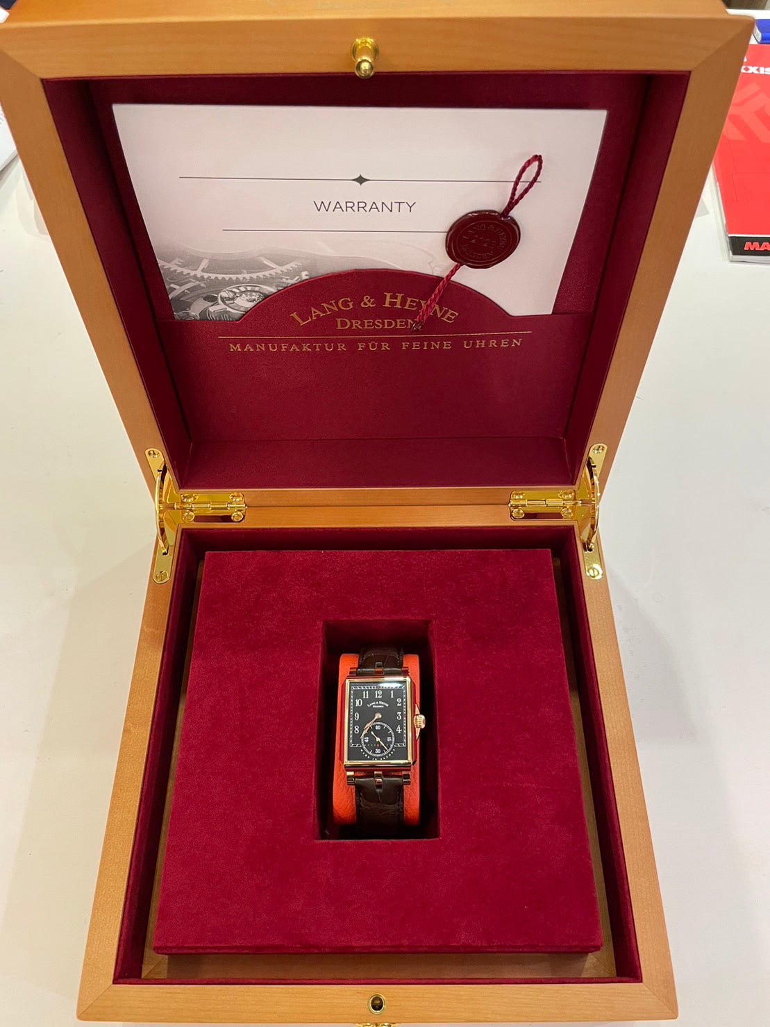 (寄售) LANG & HEYNE | Georg 玫瑰金 黑面 全新