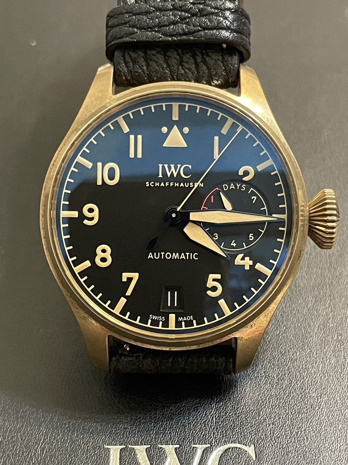 (已售) IWC 萬國錶| Big Pilot 大飛行員腕表 43MM|  IW501005