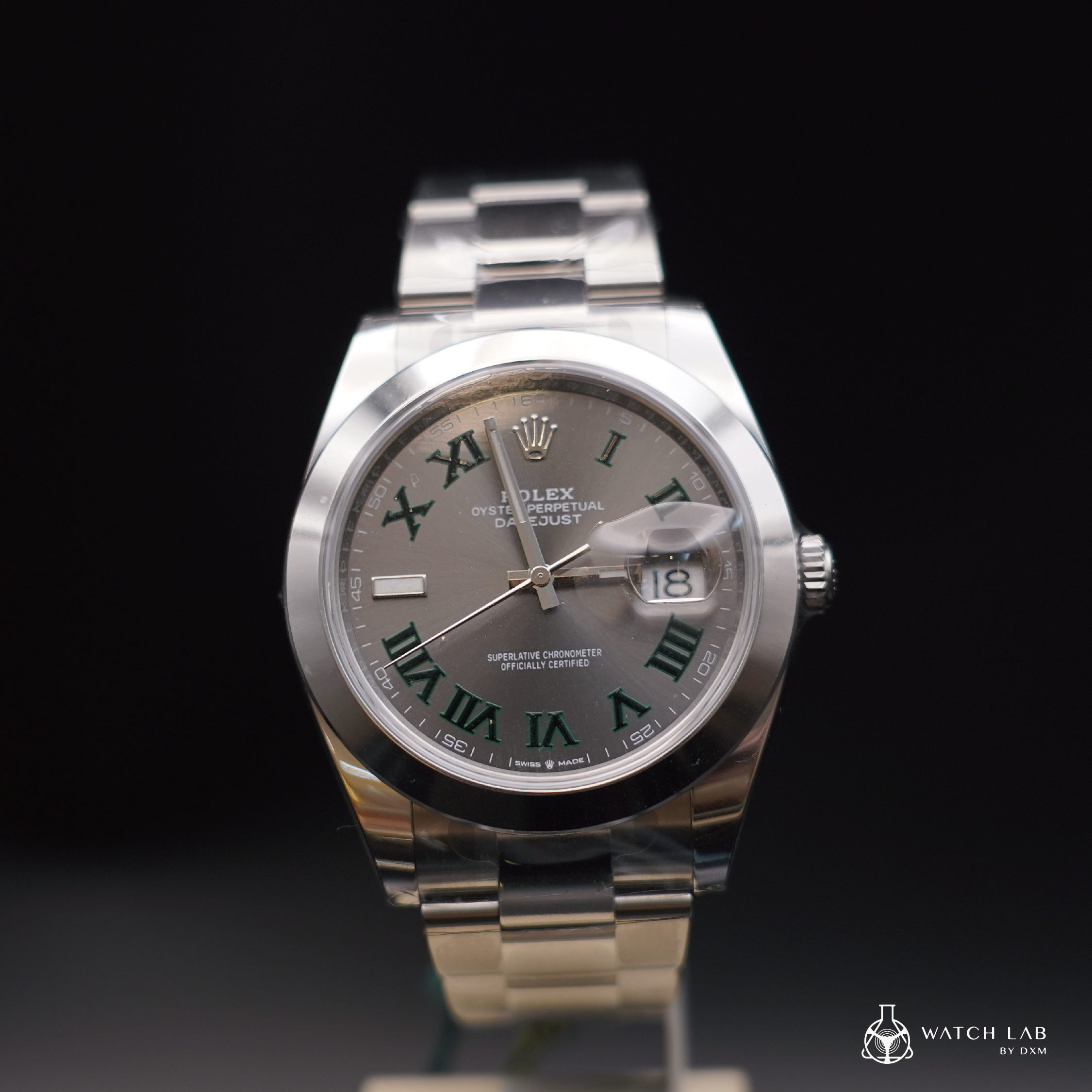 【 大西門鐘錶 】 勞力士 126300 綠羅馬 五銖帶 Datejust 41