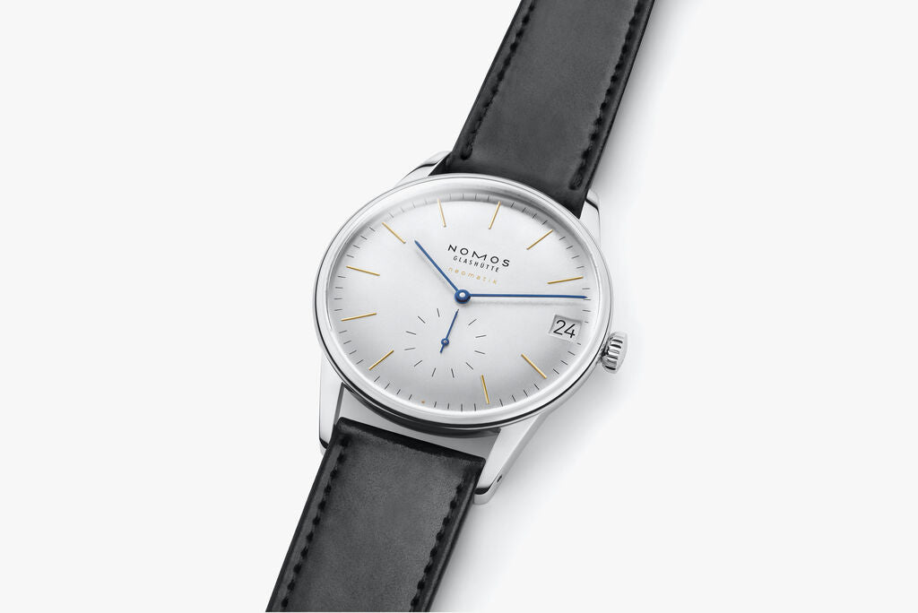 NOMOS ORION NEOMATIK 41 DATE—175 YEARS WATCHMAKING GLASHÜTTE