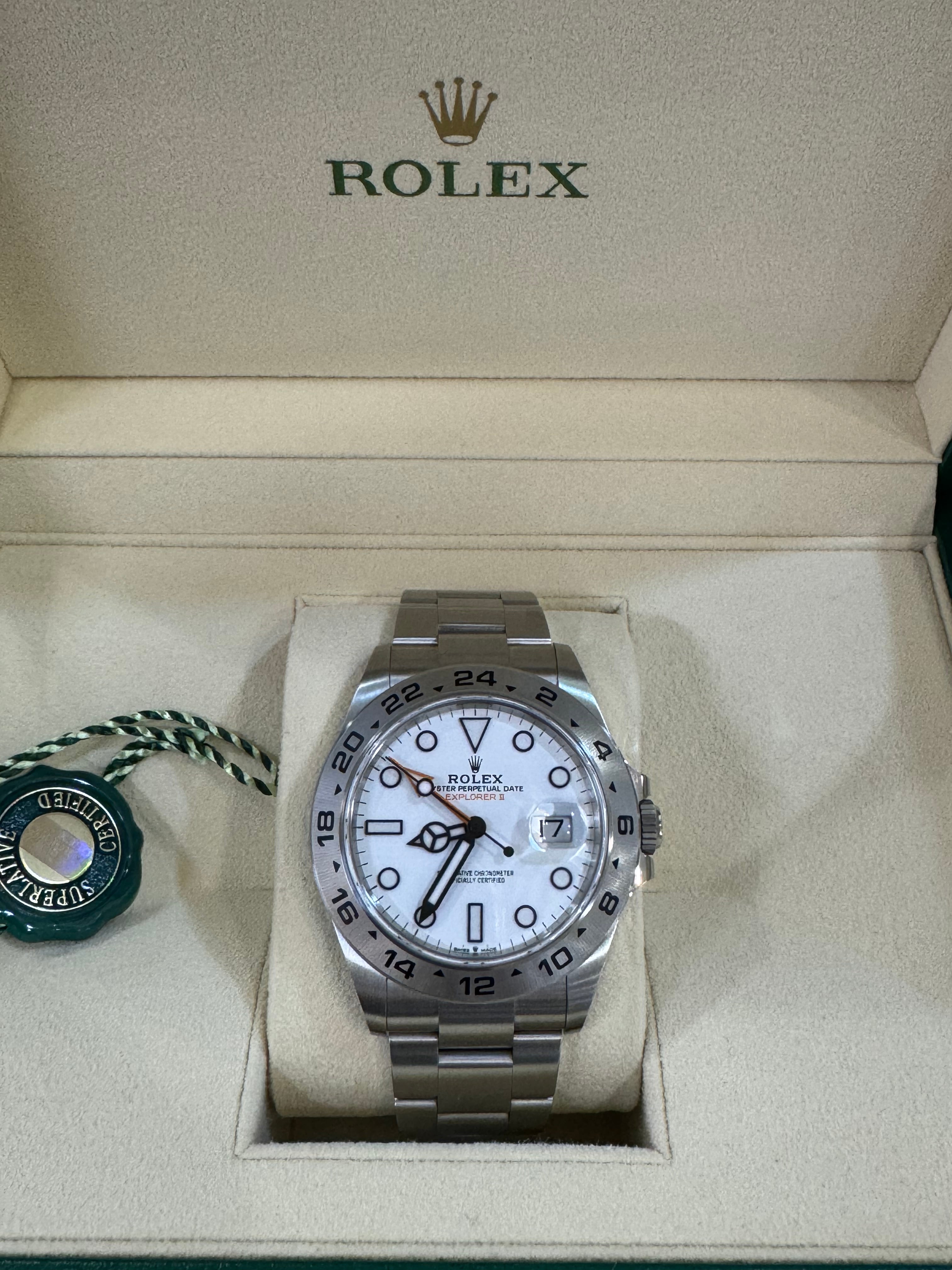 （二手）Rolex 勞力士 /   探險家二 226570  白色
