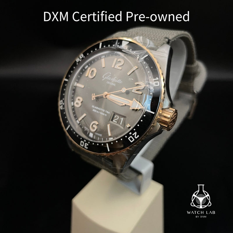 (已售）Glashütte Original 格拉蘇蒂 | SeaQ 潛水錶 1-36-13-04-91-34  2021  近全新 全套