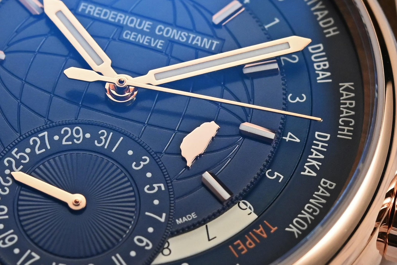 FrederiqueConstant  瑞士康斯登| HighLife 台灣限量版世界時區