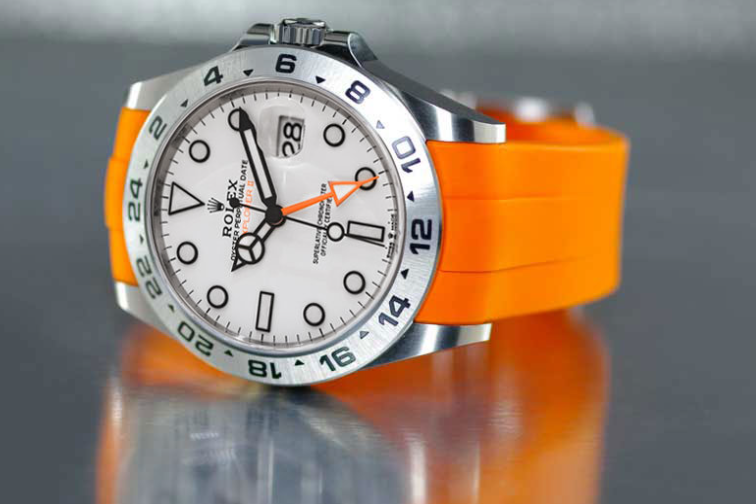 RUBBER B錶帶 | 226570 Explorer II 新款探險家 42mm 針扣版本