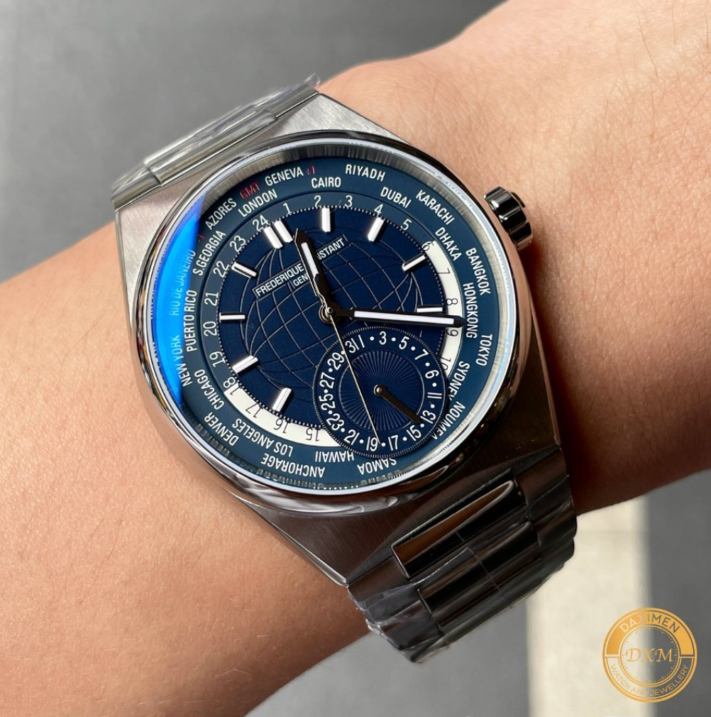 FrederiqueConstant  瑞士康士登| HighLife 41mm 自製機蕊世界時區