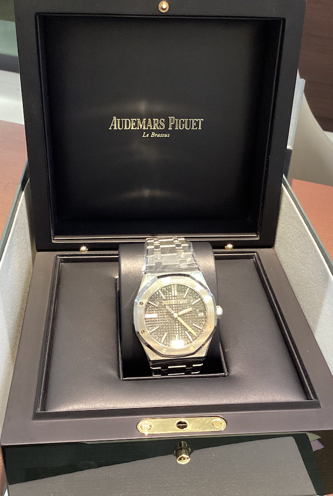 (寄售)Audemars Piguet 愛彼錶 | Royaloak 皇家橡樹 15500st 灰色 近全新