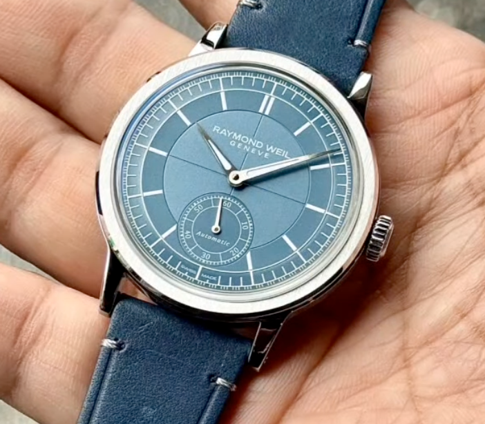 RAYMOND WEIL 蕾蒙威  /Millesime 不鏽鋼男士自動小秒針, 39.5 mm 2930-STC-65001