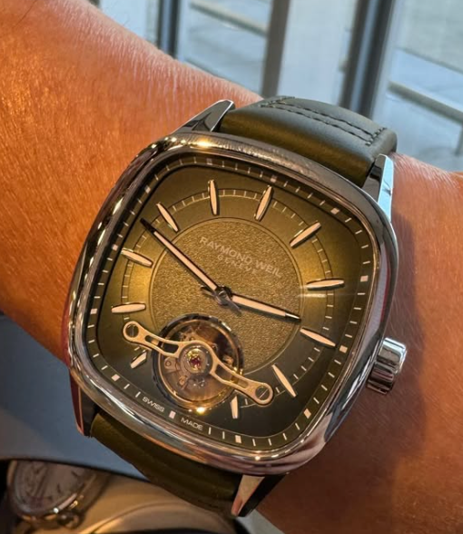 RAYMOND WEIL 蕾蒙威  / 自由騎士系列男士 RW1212  2790-STC-52051 藍色/綠色