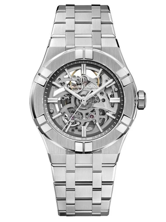 Maurice Lacroix (艾美錶)  |  AIKON Skeleton Automati 39mm AI6007-SS002-030-1