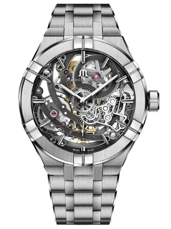 Maurice Lacroix (艾美錶)  |  AIKON Automatic Skeleton 45mm AI6028-SS002-030-1