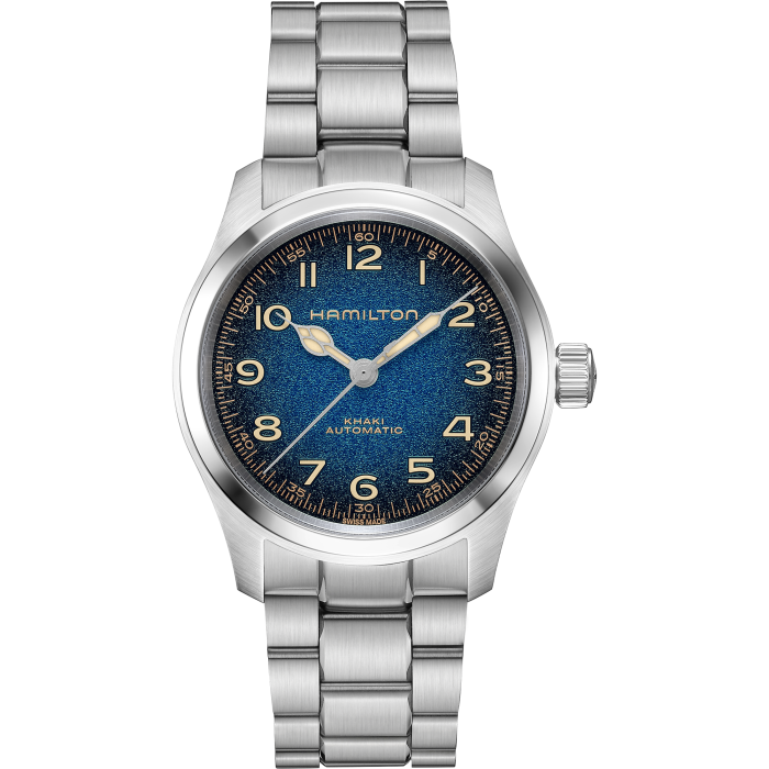 Hamilton 漢米爾頓 Khaki Field Murph 38mm 星空藍面鋼帶款 H70405140