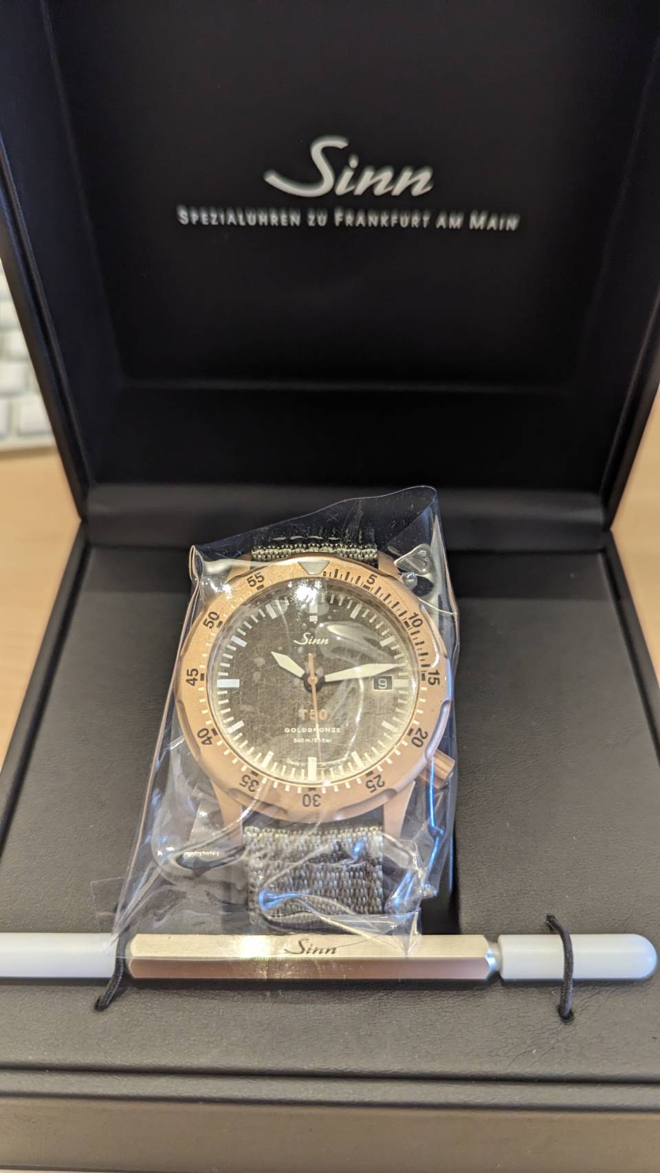 （售出）SINN | T50 GOLDBRONZE  [No.1052.061]