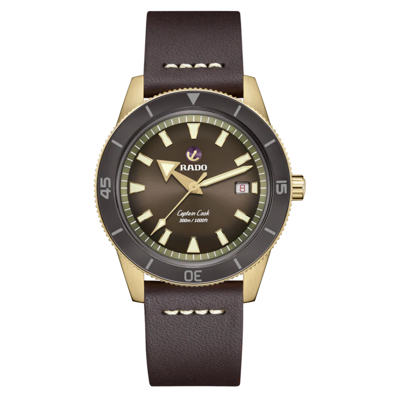 RADO 瑞士雷達錶  | Captain Cook 42mm 自動青銅