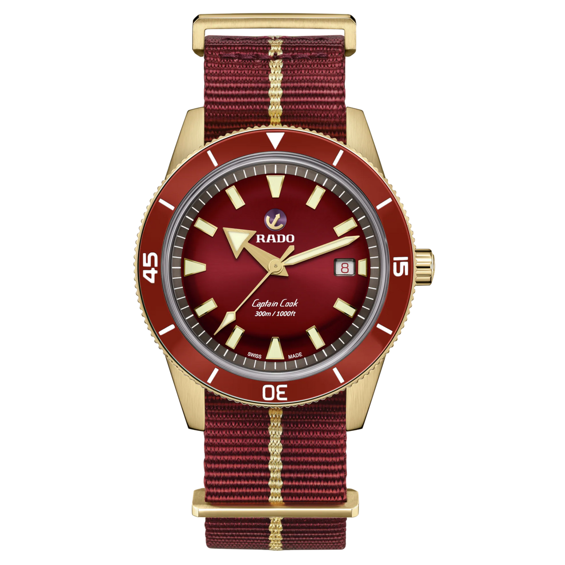 RADO 瑞士雷達錶  | Captain Cook 42mm 自動青銅