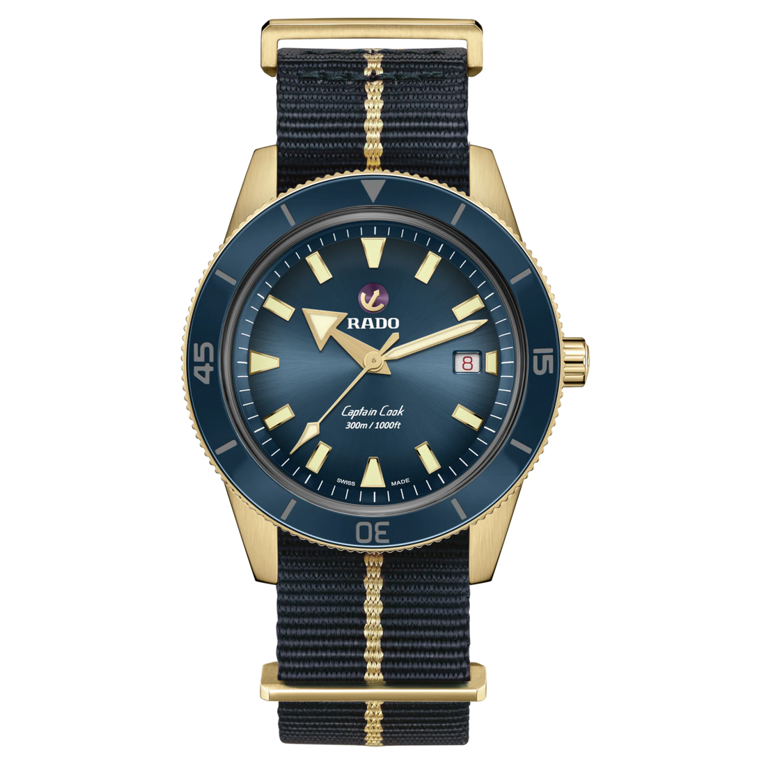 RADO 瑞士雷達錶  | Captain Cook 42mm 自動青銅