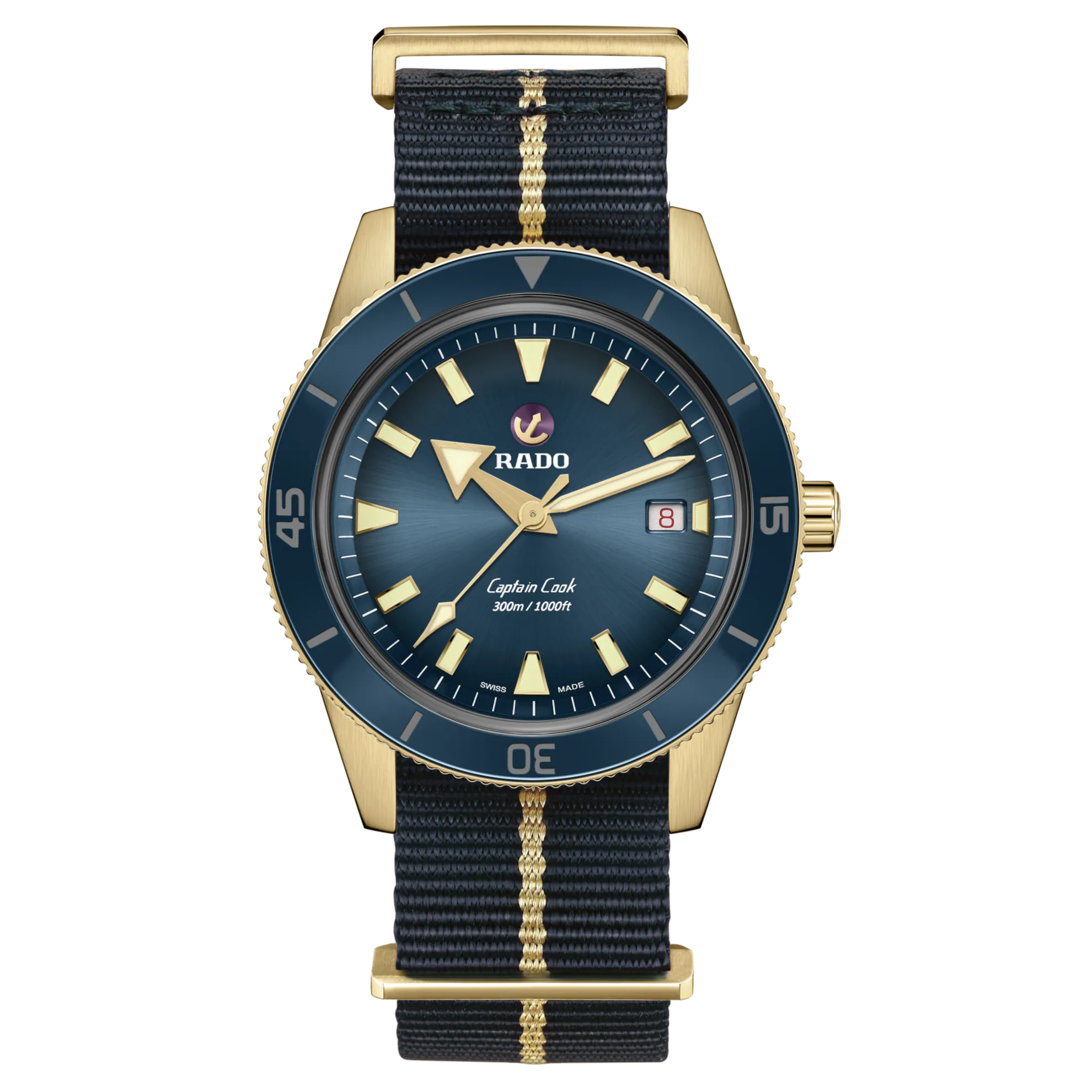 RADO 瑞士雷達錶  | Captain Cook 42mm 自動青銅